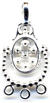 Gümüş Püsgül, Sterling Silver Tassel, شرابة فضية
