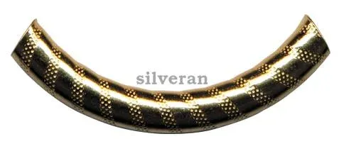 Gold Vermeil - Tube Beads