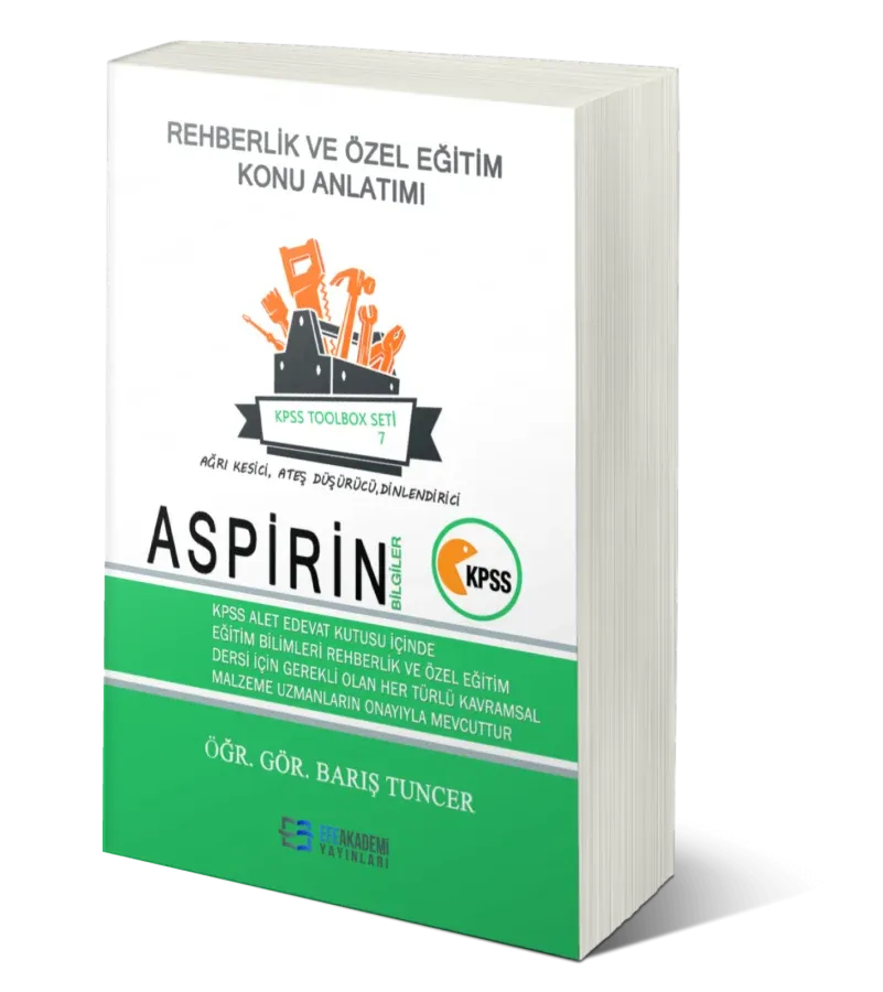 Aspirin KPSS Rehberlik Ve Özel Eğitim