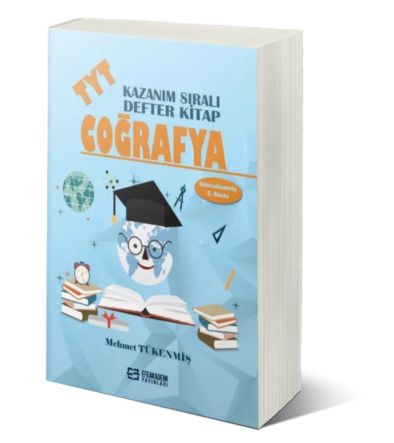 TYT Coğrafya Kazanım Sıralı Defter Kitap