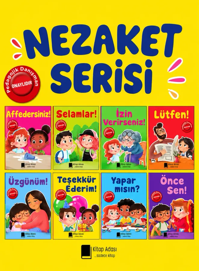 NEZAKET SERİSİ OKUMA SETİ ( 8.KİTAP)